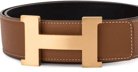 real vs Hermes belt